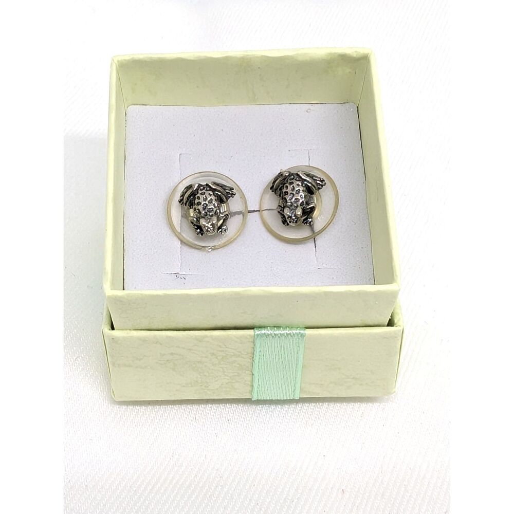 Frog Stud Earrings